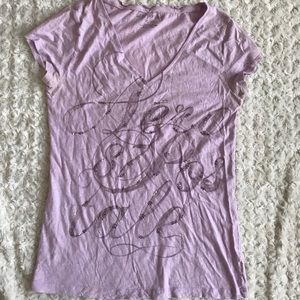 Aeropostale graphic v-neck